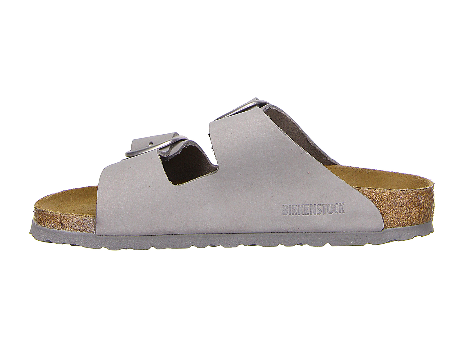 birkenstock pantoletten grau